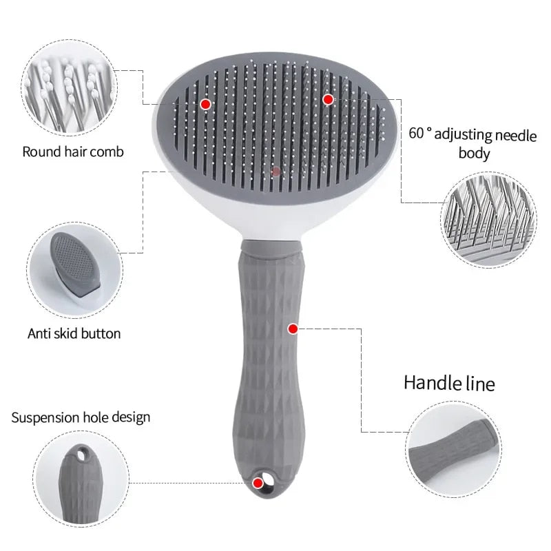 Stainless Steel Hair Brush for Pet