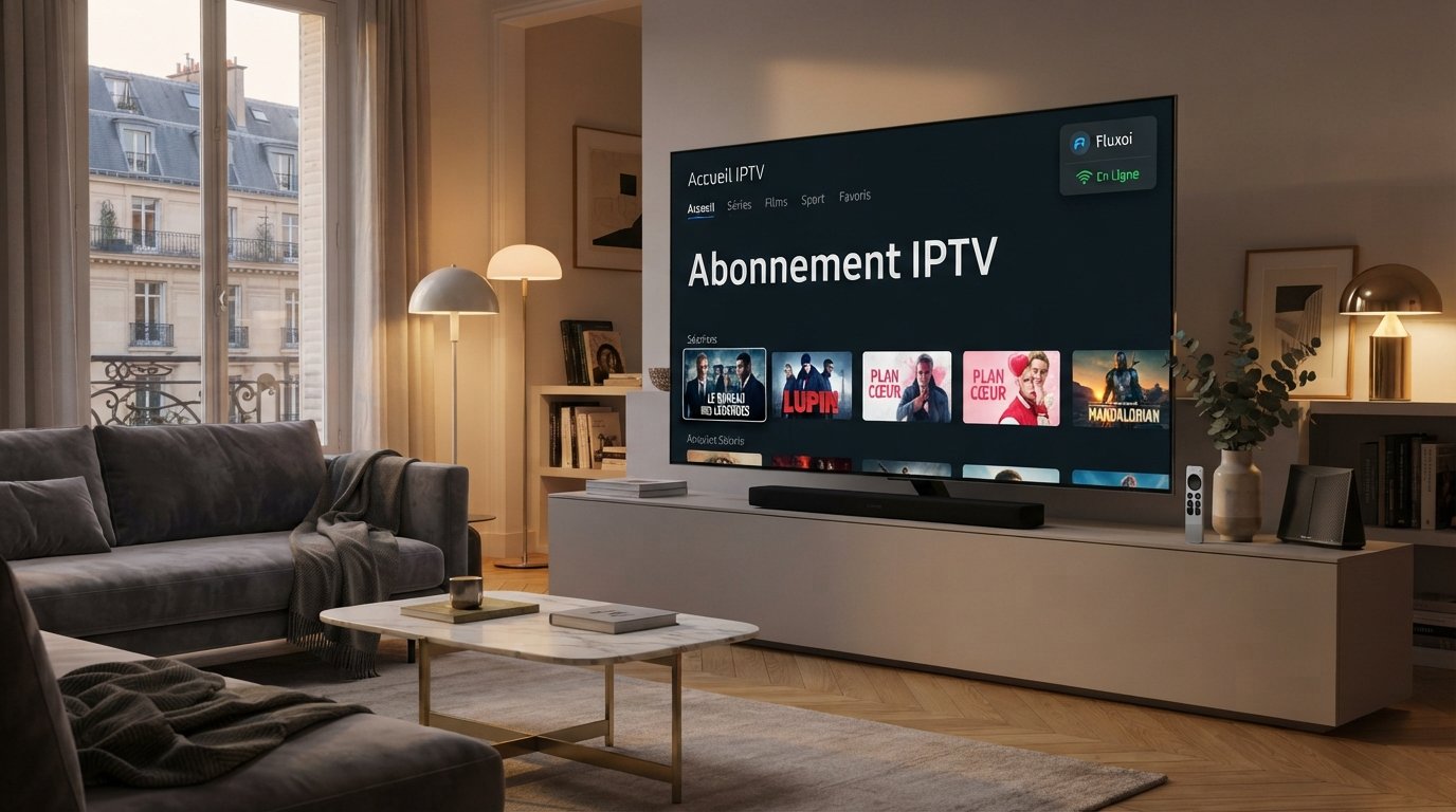 Abonnement IPTV en France - Fluxoi