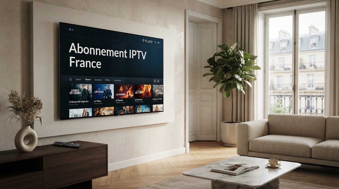 Abonnement IPTV France en 2026 - Fluxoi
