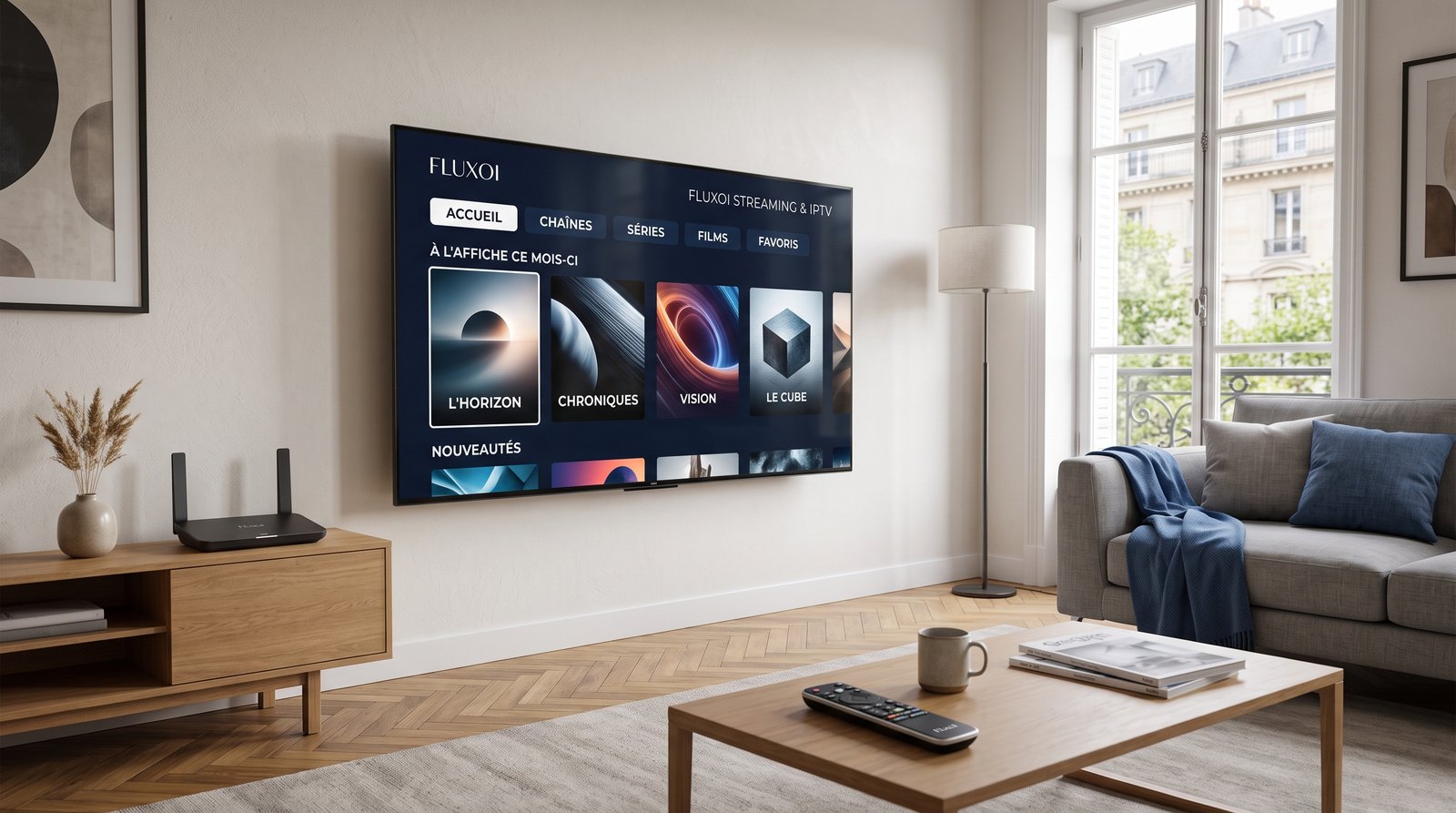 Abonnement streaming 1 mois en France 2026 - Fluxoi