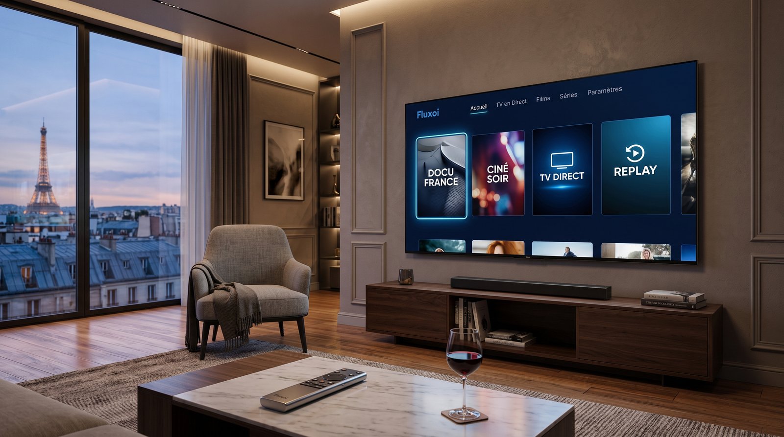 IPTV 4K en France 2026 - Fluxoi