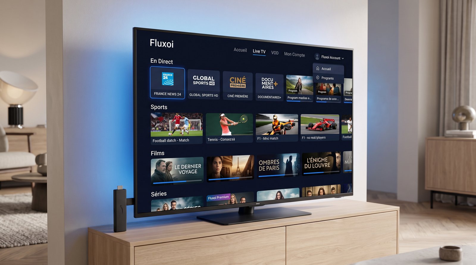 IPTV sur Fire TV Stick