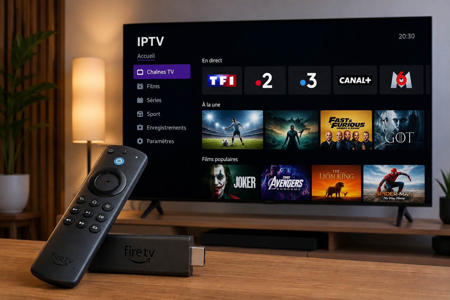 IPTV sur Fire TV