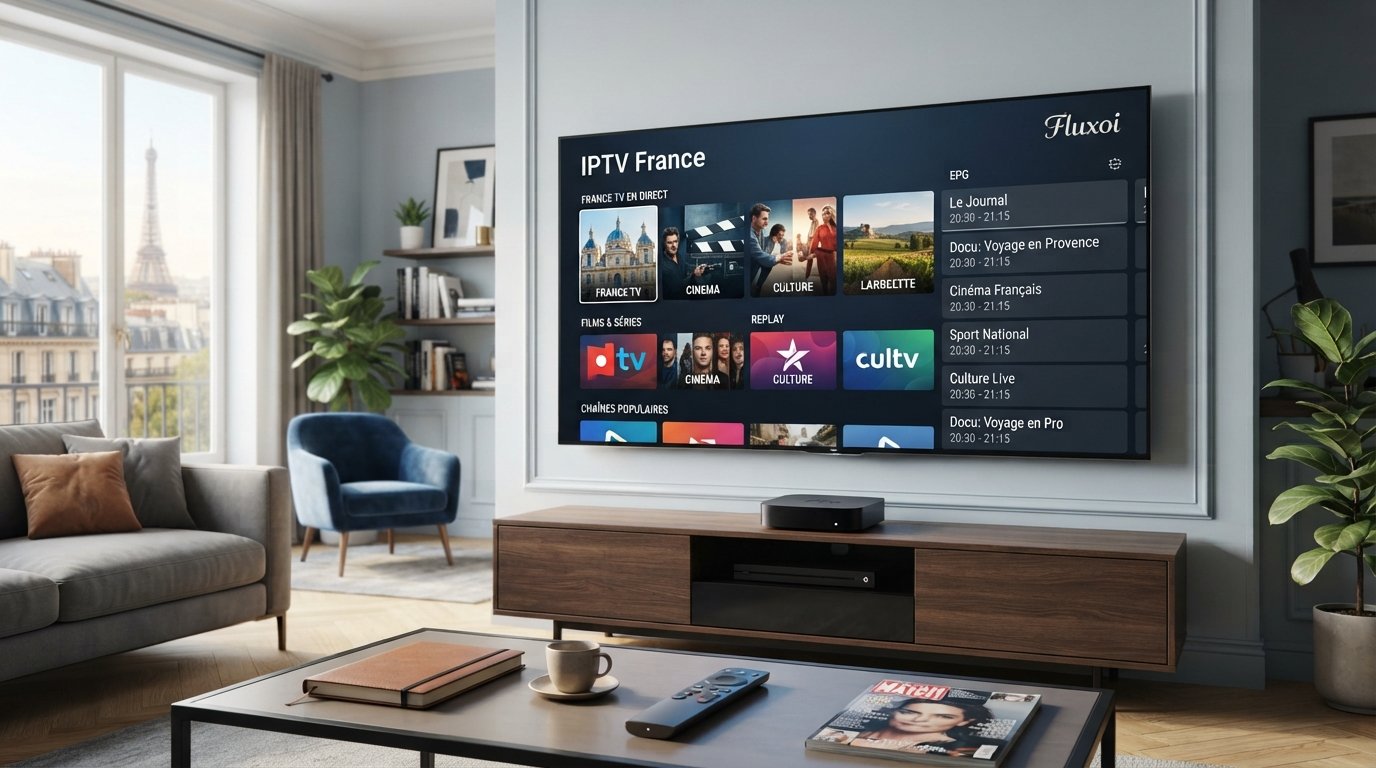 IPTV France en 2026 - Fluxoi