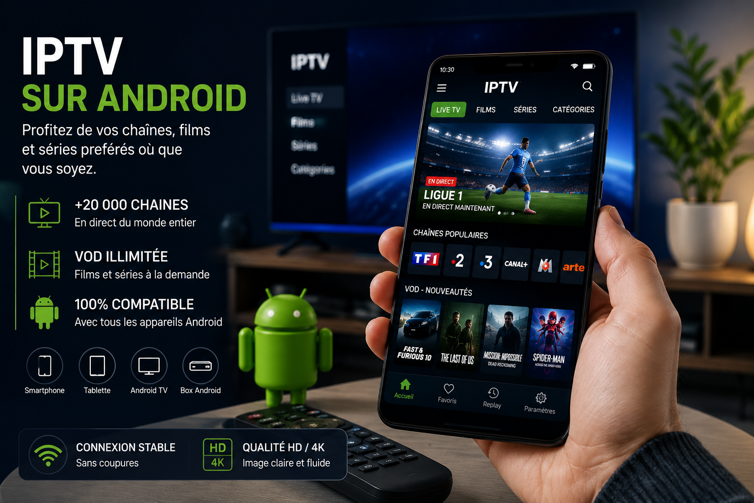 IPTV sur Smart TV