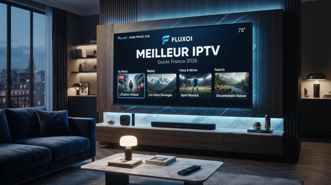 Meilleur IPTV en France - Fluxoi
