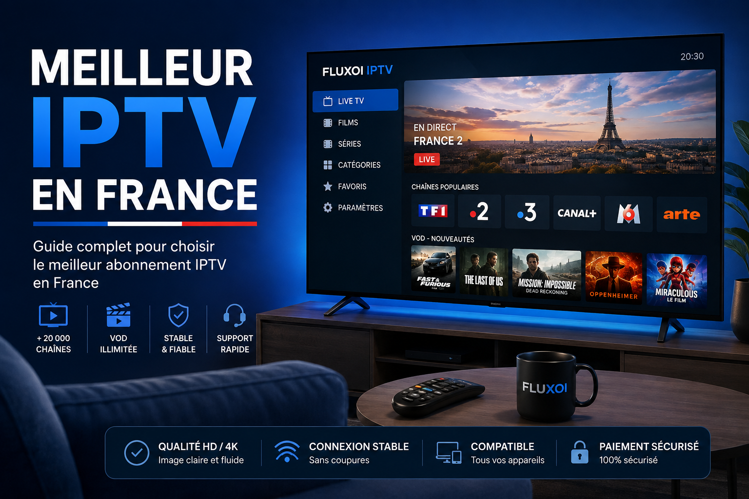 Meilleur IPTV en France