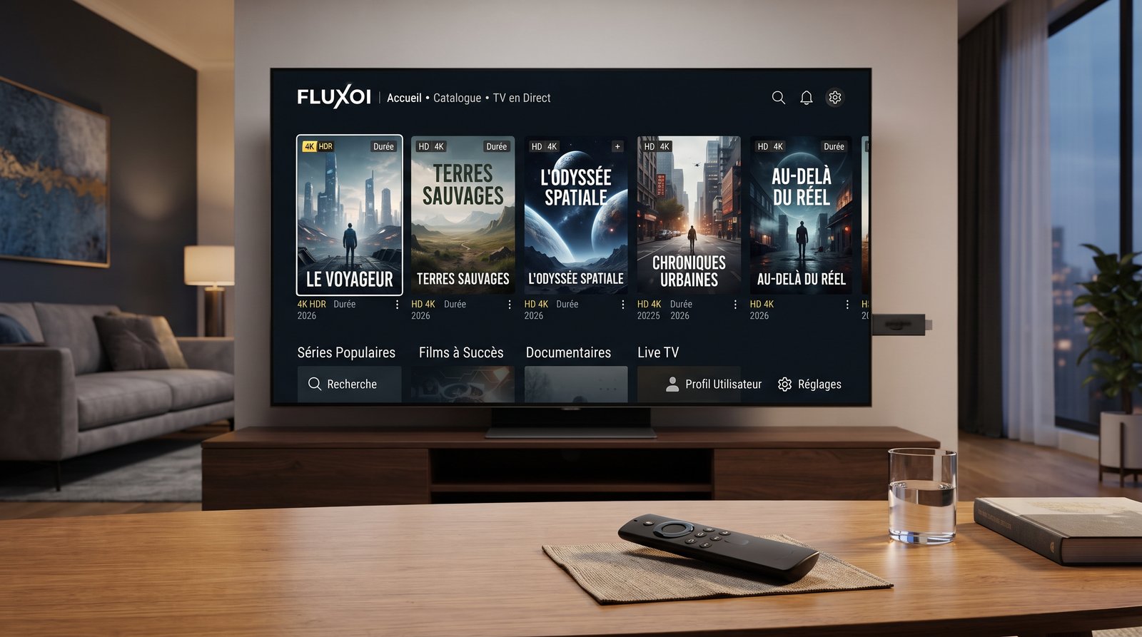 Meilleur streaming pour Fire TV Stick en France 2026 - Fluxoi