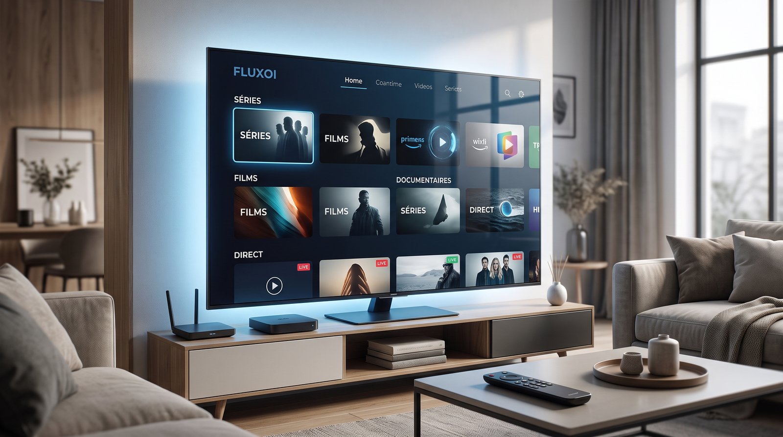 Meilleurs services streaming pour Smart TV en France 2026 - Fluxoi